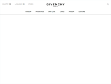 Tablet Screenshot of givenchybeauty.com